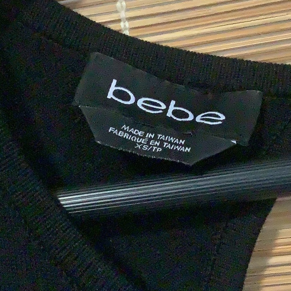 Bebe Bold Striped Mini Dress - Picture 3 of 6